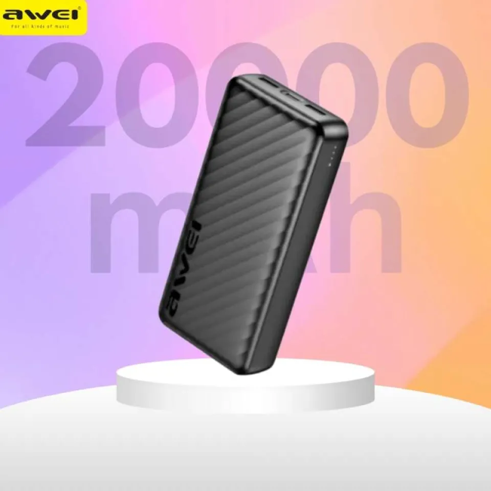 AWEI P6K Pro 20000mAh 22.5W Power Bank
