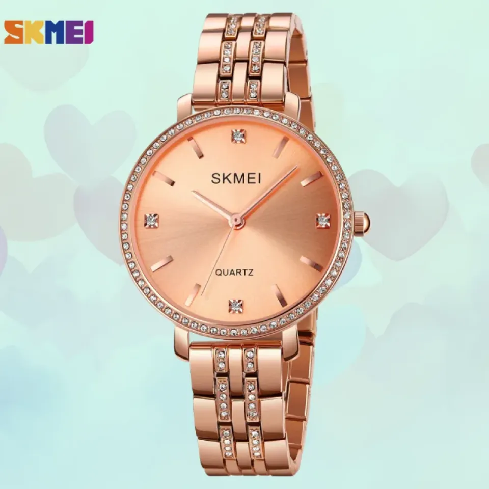 SKMEI L2006 Rose gold Ladies Watch